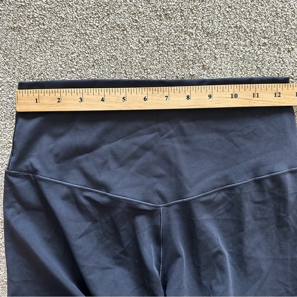 Aerie Grayish Blue High-Waisted 7/8 Leggings Size Large Short - Picture 7 of 10